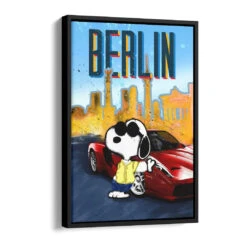 Berlin City 16 Berlin City -Artmind wandbild berlin city kunst kaufen bei artmind schattenfugenrahmen