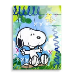 Best Friends On The Swing 15 Best Friends On The Swing -Artmind wandbild best friend kunst kaufen bei artmind acryl
