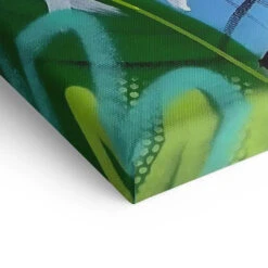 Best Friends On The Swing 21 Best Friends On The Swing -Artmind wandbild best friend kunst kaufen bei artmind detail leinwand