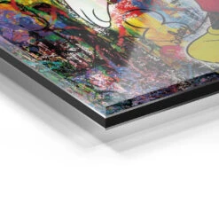 Big Cuddle -Artmind wandbild big cuddle kunst kaufen bei artmind detail acryl