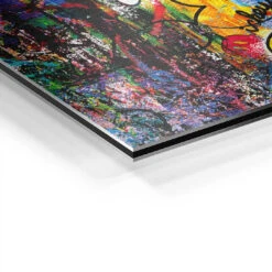 Big Cuddle -Artmind wandbild big cuddle kunst kaufen bei artmind detail brushed
