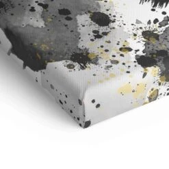 Black And White 21 Black And White -Artmind wandbild black white splash detail leinwand