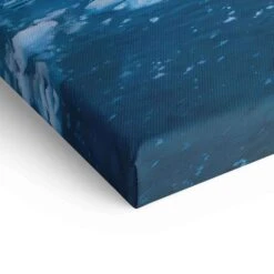 Floating Iceberg 23 Floating Iceberg -Artmind wandbild blauer eisberg natur detail leinwand