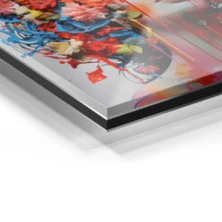 Blumen Frau 19 Blumen Frau -Artmind wandbild blumen frau kunst kaufen bei artmind detail acryl