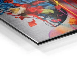 Blumen Frau 20 Blumen Frau -Artmind wandbild blumen frau kunst kaufen bei artmind detail brushed