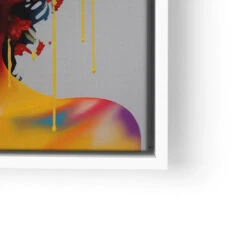 Blumen Frau 23 Blumen Frau -Artmind wandbild blumen frau kunst kaufen bei artmind lwrw