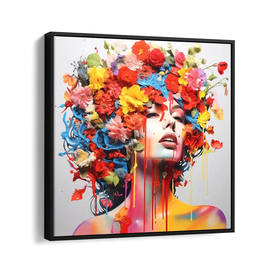 Blumen Frau 6 Blumen Frau – Bild 4