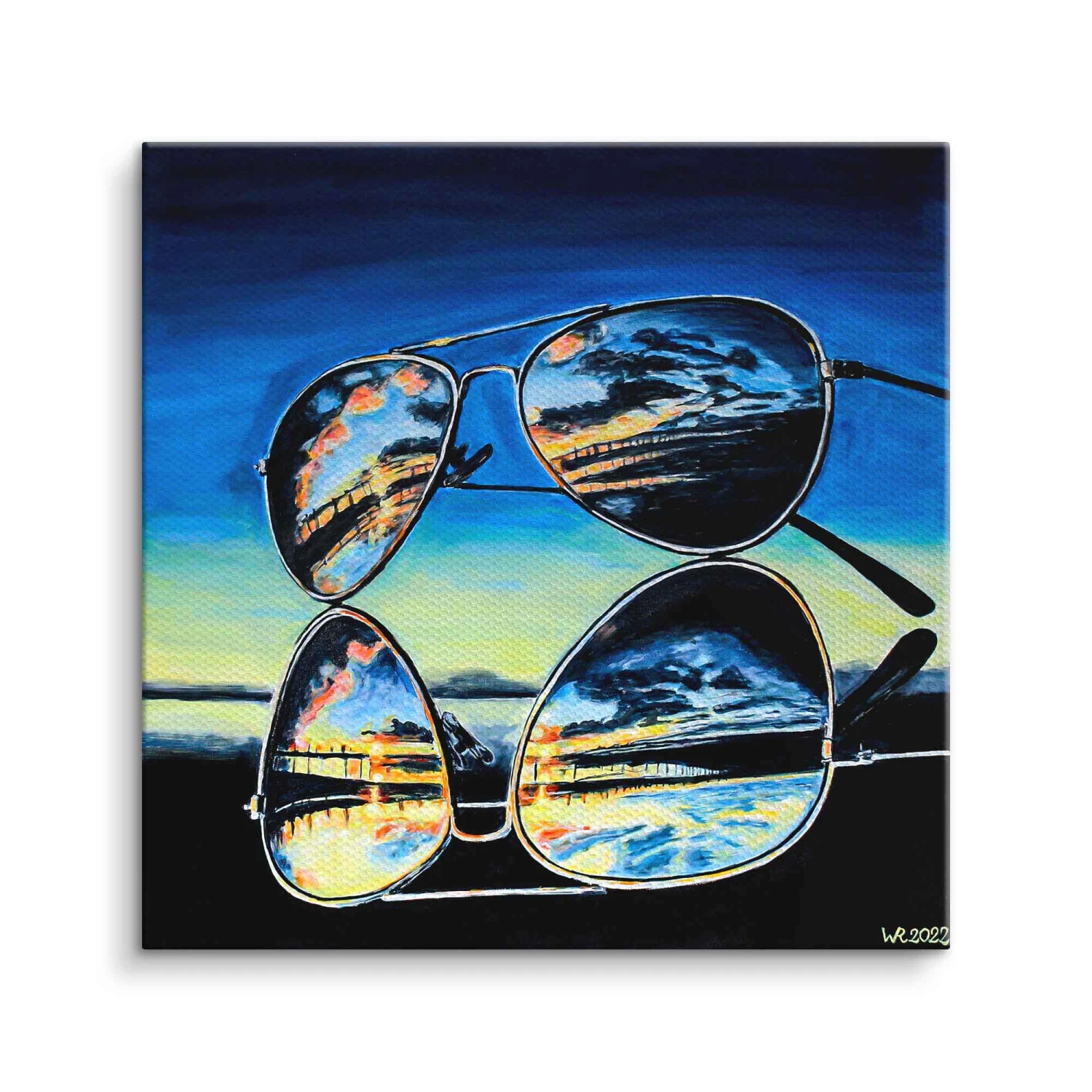 Brillenspiegelung 3 Brillenspiegelung