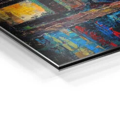 Brooklyn 22 Brooklyn -Artmind wandbild brooklyn colors kunst kaufen bei artmind detail brushed