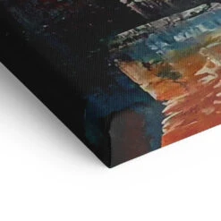 Brooklyn - Skyline 21 Brooklyn - Skyline -Artmind wandbild brooklyn newl kunst kaufen bei artmind detail leinwand