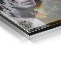 Bruce Lee - Retro 20 Bruce Lee - Retro -Artmind wandbild bruce lee kunst kaufen bei artmind detail acryl