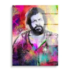 Stay Strong 15 Stay Strong -Artmind wandbild bud spencer pop art artmind kunstwerk acryl