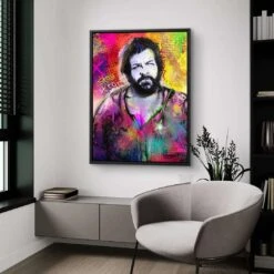 Stay Strong 17 Stay Strong -Artmind wandbild bud spencer pop art artmind kunstwerk 3