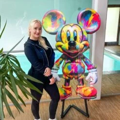 Mr. Colorful 10 Mr. Colorful -Artmind wandbild bunte mickey mouse 2