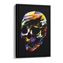 Totenkopf 18 Totenkopf -Artmind wandbild bunter totenkopf schattenfugenrahmen 80dd989b 0a95 495d bbbc 444594221e8e