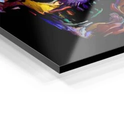 Totenkopf 25 Totenkopf -Artmind wandbild bunter totenkopf2 detail acryl