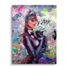 Catwoman 2 Catwoman -Artmind wandbild catwoman von artmind brushed