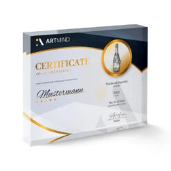 Platinum Sparkle 14 Platinum Sparkle -Artmind wandbild champagner moet chrom artwork artmind zertifikat