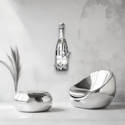 Platinum Sparkle 11 Platinum Sparkle -Artmind wandbild champagner moet chrom artwork artmind 3