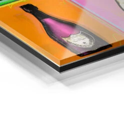 Champagner Collection 19 Champagner Collection -Artmind wandbild champangner kunst kaufen bei artmind detail acryl