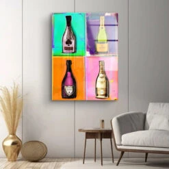 Champagner Collection 18 Champagner Collection -Artmind wandbild champangner kunst kaufen bei artmind 5