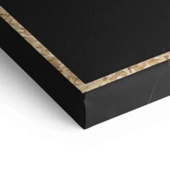 Chanel On Flower 21 Chanel On Flower -Artmind wandbild chanel black gold von artmind detail leinwand