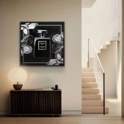Chanel On Flower 20 Chanel On Flower -Artmind wandbild chanel black gold von artmind 1 bfb73e72 1ad7 4346 b38e 58ac029ce32a
