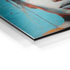 Claudia -Artmind wandbild claudia kunst kaufen bei artmind detail brushed