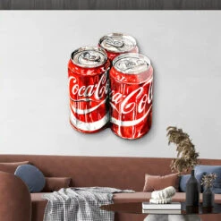 Fresh Coke 12 Fresh Coke -Artmind wandbild coca cola artwork dosen 1