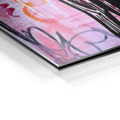 Cola On Red 20 Cola On Red -Artmind wandbild coce kunst kaufen bei artmind detail brushed