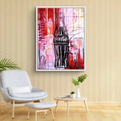 Cola On Red 18 Cola On Red -Artmind wandbild coce kunst kaufen bei artmind 17