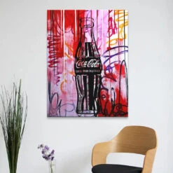 Cola On Red 17 Cola On Red -Artmind wandbild coce kunst kaufen bei artmind 2