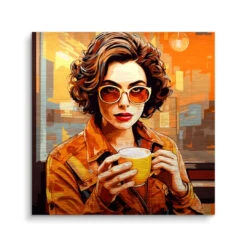 Coffeetime 15 Coffeetime -Artmind wandbild coffeetime kunst kaufen bei artmind brushed