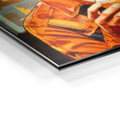 Coffeetime 20 Coffeetime -Artmind wandbild coffeetime kunst kaufen bei artmind detail brushed