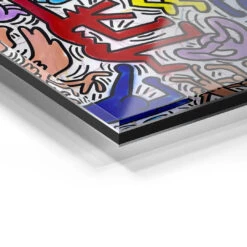 Tuttomondo 19 Tuttomondo -Artmind wandbild color figuren kunst kaufen bei artmind detail acryl