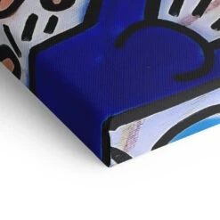 Tuttomondo 21 Tuttomondo -Artmind wandbild color figuren kunst kaufen bei artmind detail leinwand