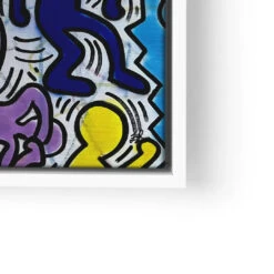 Tuttomondo 23 Tuttomondo -Artmind wandbild color figuren kunst kaufen bei artmind lwrw