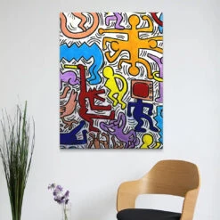 Tuttomondo 17 Tuttomondo -Artmind wandbild color figuren kunst kaufen bei artmind 2