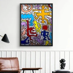 Tuttomondo 18 Tuttomondo -Artmind wandbild color figuren kunst kaufen bei artmind 3