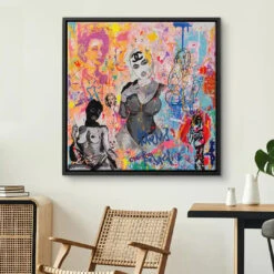 Queens 18 Queens -Artmind wandbild colorful kunst kaufen bei artmind 3