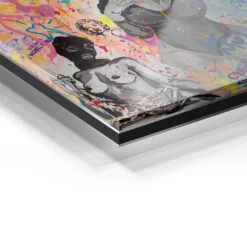 Queens 19 Queens -Artmind wandbild colorful pop art kunst kaufen bei artmind detail acryl