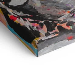 Queens 21 Queens -Artmind wandbild colorful pop art kunst kaufen bei artmind detail leinwand