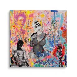 Queens 15 Queens -Artmind wandbild colorful pop art kunst kaufen bei artmind leinwand