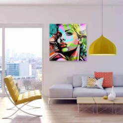 Marilyn Porträt 19 Marilyn Porträt -Artmind wandbild colorful women artmind wall art bild 16