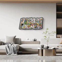 Haha 12 Haha -Artmind wandbild comic pop art artmind kunstwerk 1