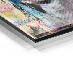 Explore 19 Explore -Artmind wandbild crazy woman kunst kaufen bei artmind detail acryl