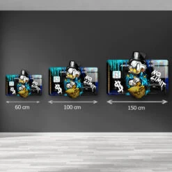 No Limit 11 No Limit -Artmind wandbild dagobert american express kreditkarte kunstwerk 4