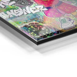 The Right Answer 18 The Right Answer -Artmind wandbild dagobert champagner kunstwerk artmind detail acryl