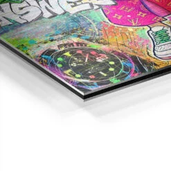 The Right Answer 19 The Right Answer -Artmind wandbild dagobert champagner kunstwerk artmind detail brushed