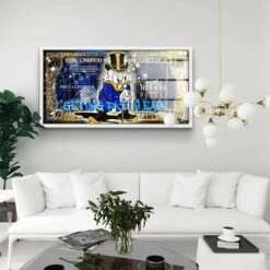 Getting Rich Is Easy 21 Getting Rich Is Easy -Artmind wandbild dagobert dollar rich von artmind 33